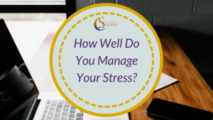 How well do you manage stress blog image