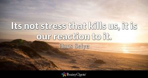 stress quote