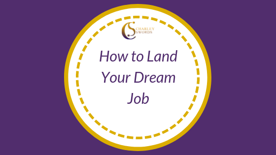 How to land your dream job blog post cover image