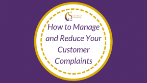 how to reduce & manage customer complaints blog post cover